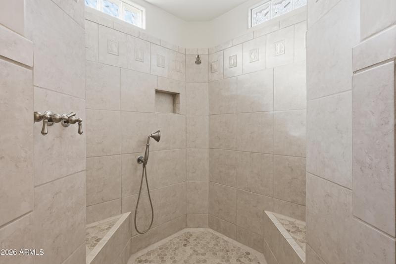 Bedroom 2 and 3 Shared Shower