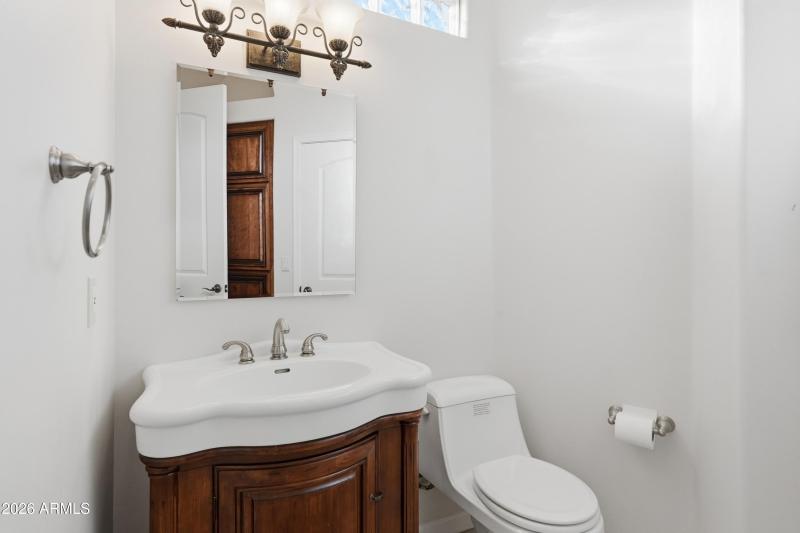 Bedroom 3 private half bath