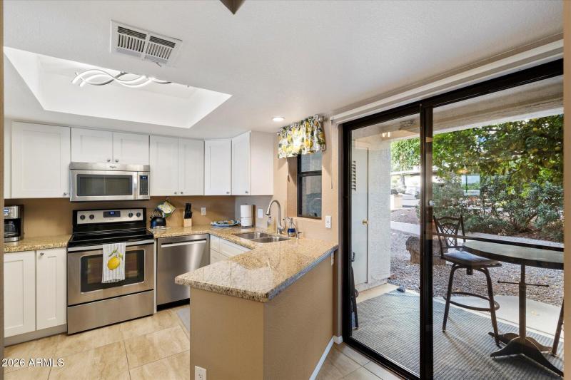 Kitchen & Patio Access