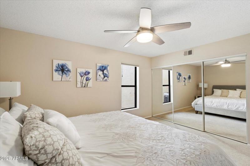 Ample Wardrobe Storage