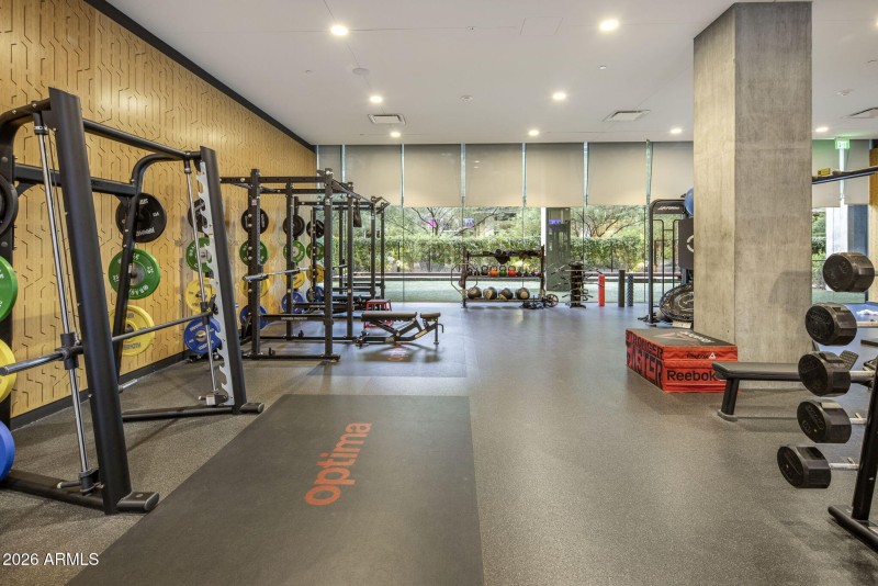 State of the art fitness center