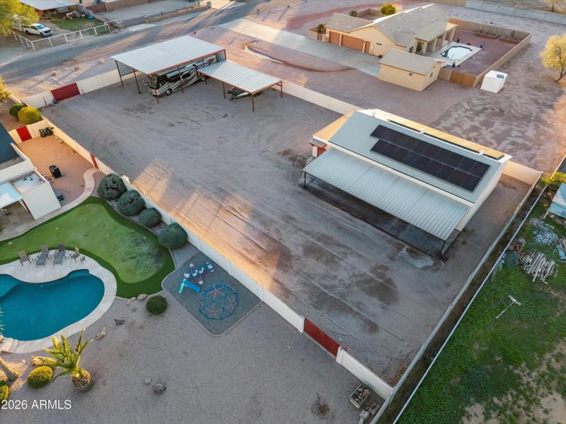 Shop RV and Pool Overview