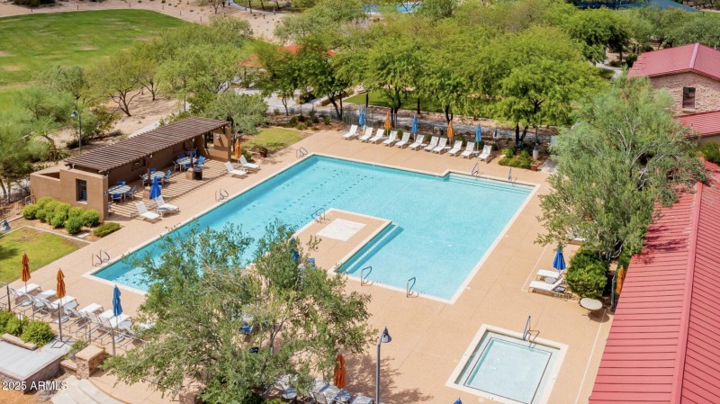 Lap, leisure pool and wading pool.