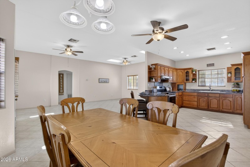 View from Dining Area