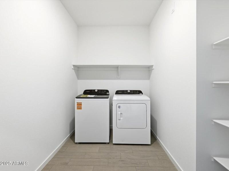 Included Washer & Dryer