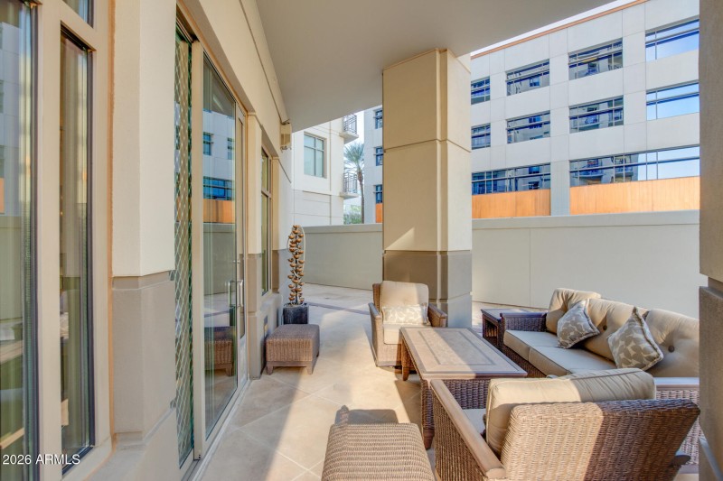 Oversized Private Patio