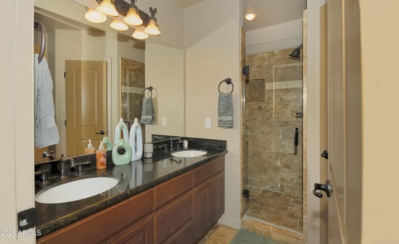 Ensuite bath upstairs