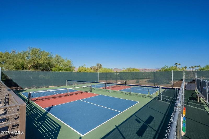 Pickleball courts