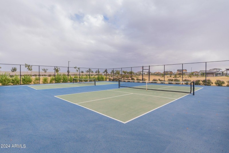 Tennis courts