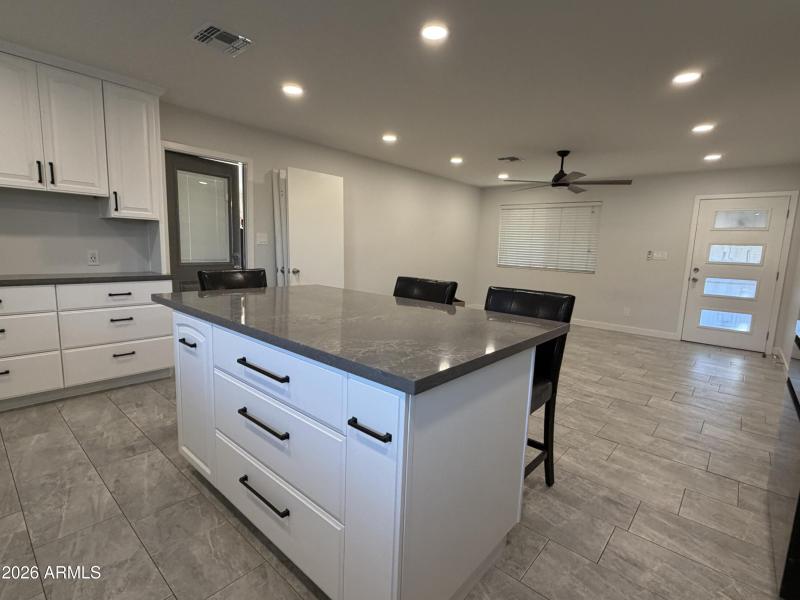 Kitchen to living room