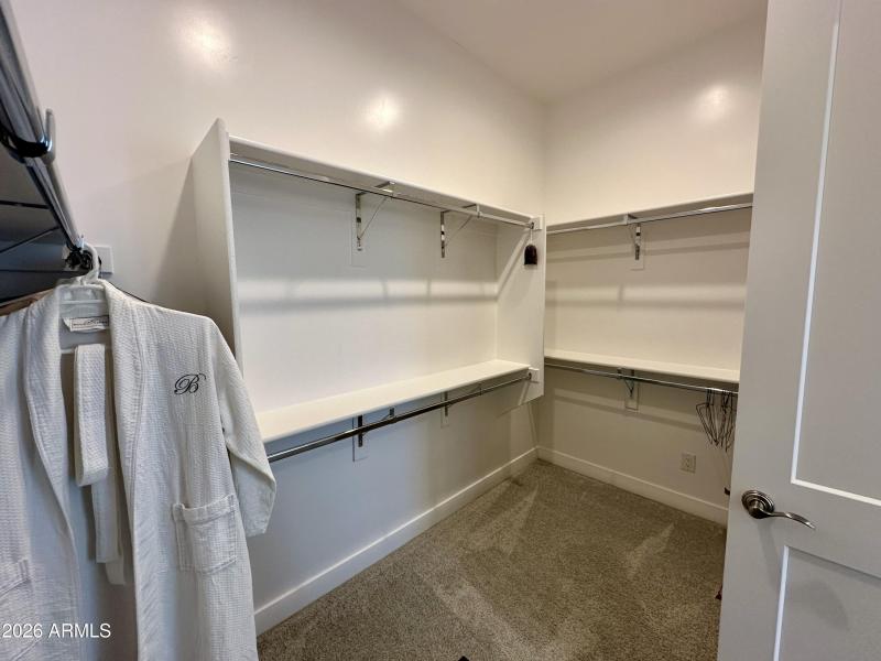 Master Walk-in Closet