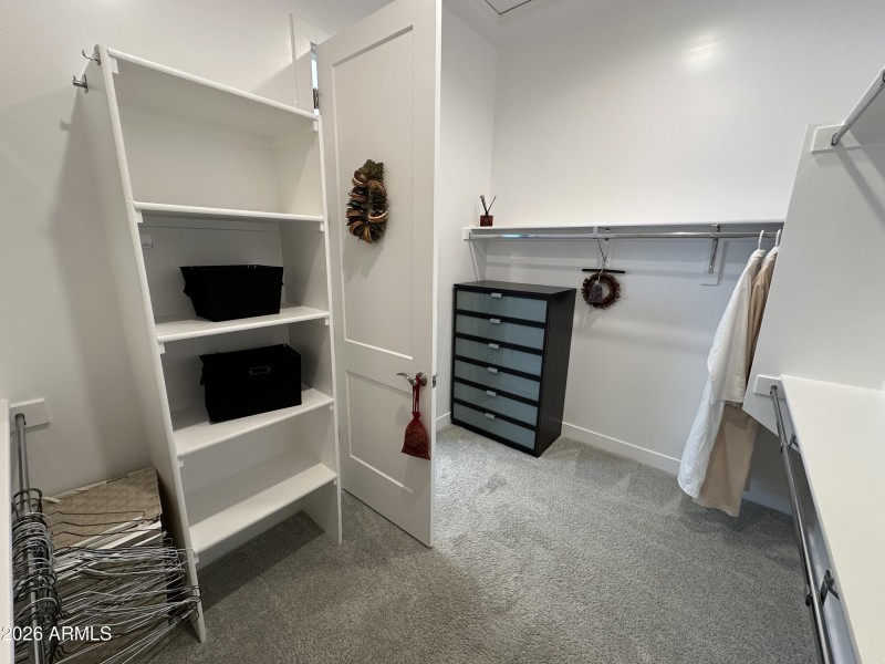Master Walk-in Closet