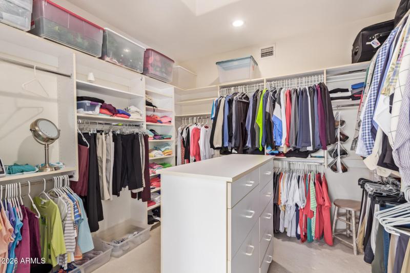Oversized Walk-in Closet