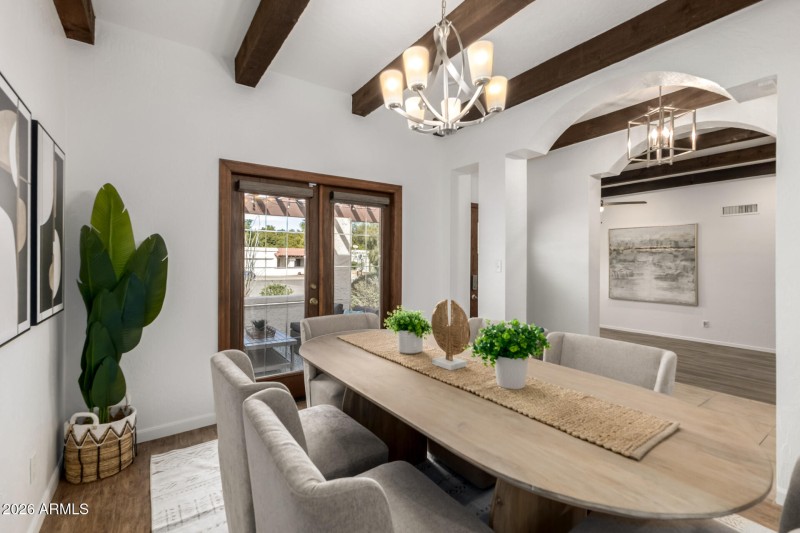 Formal Dining w/Patio Access