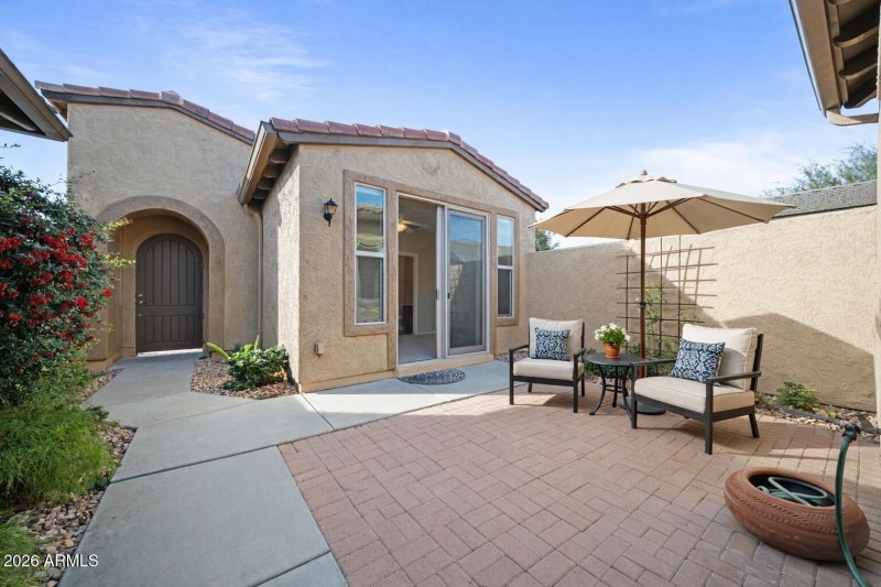 Front Courtyard By casita entrance