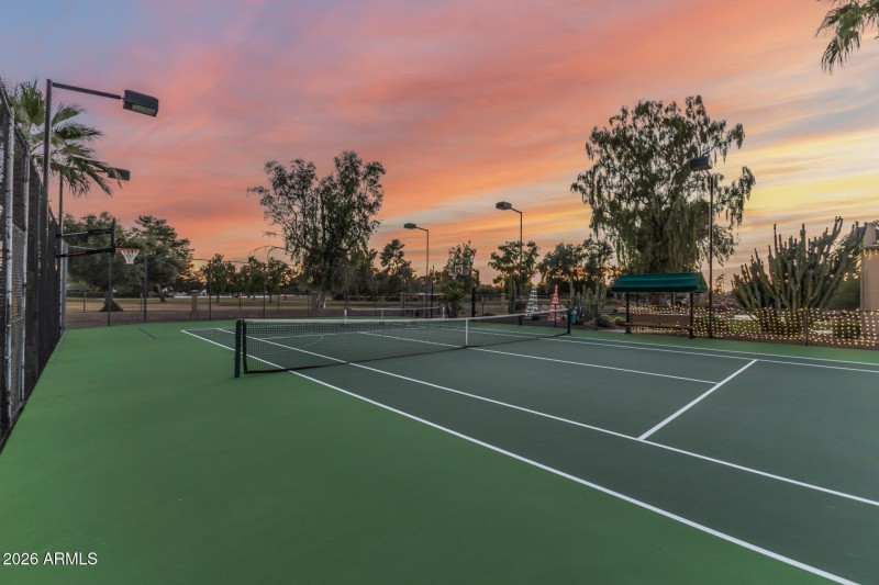 Tennis, Pickleball and Basketball Court