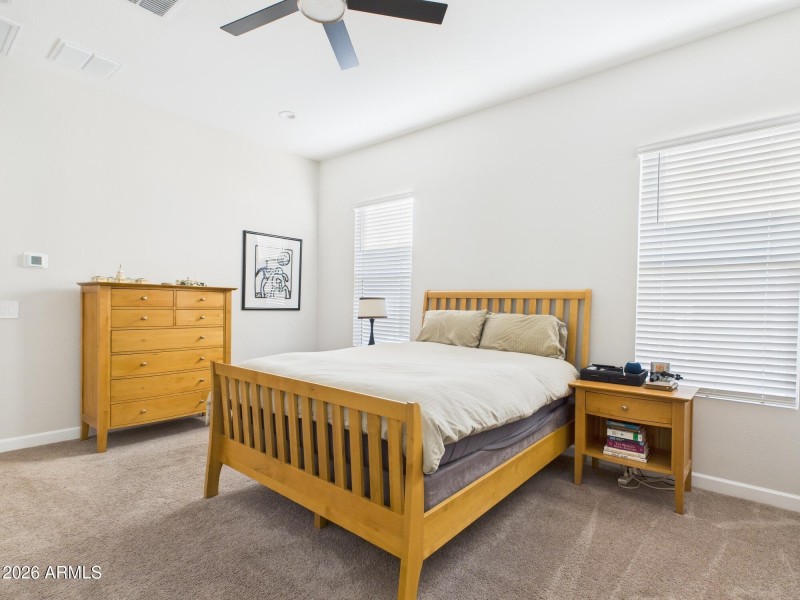 Spacious Secondary Bedrooms