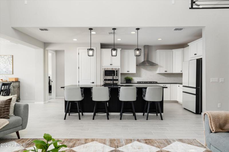 Kitchen with Generous Island