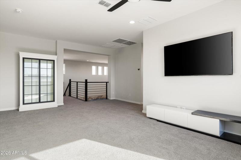 Loft area is perfect for Media/Gameroom