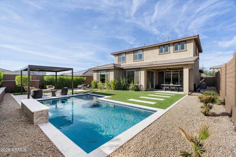 Thoughtfully designed patio areas