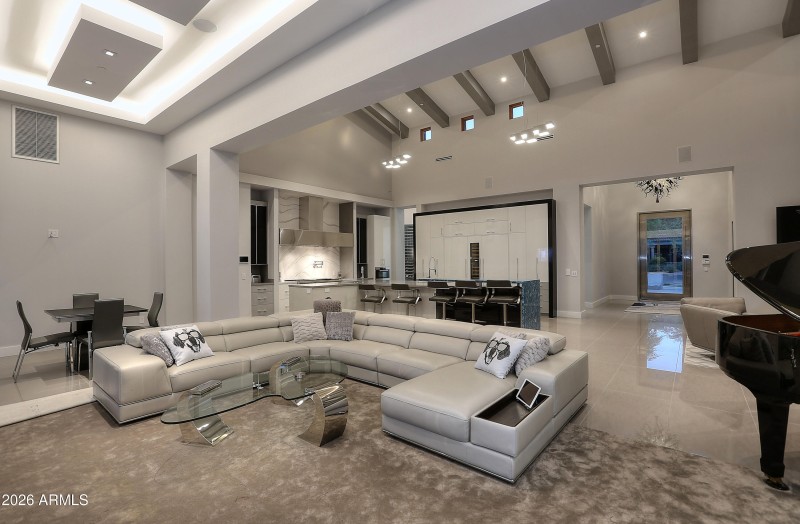 Night-Great Room-Gourmet Kitchen