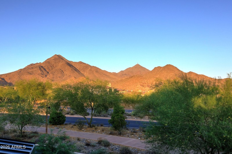 Sunset on McDowell Mountains