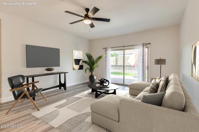 6 Virtually Staged Living Room