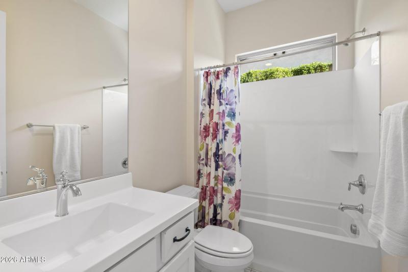 Guest suite bathroom