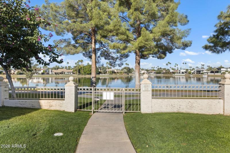 Gate to Walking Path