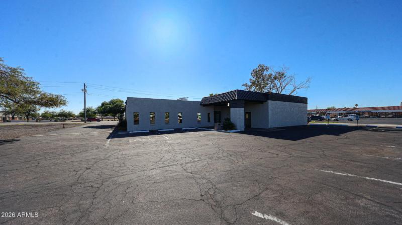 Exterior Facing South