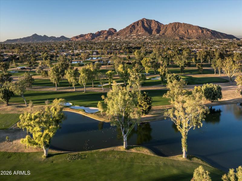Aerial view Arizona Country Club