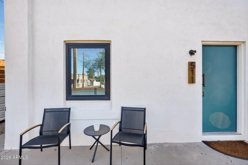 Unit 511 – Front Patio / Entry