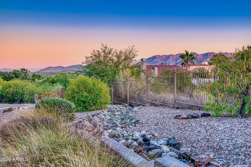 South view of Property