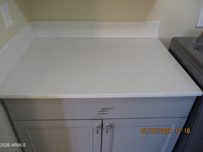 laundry room counter