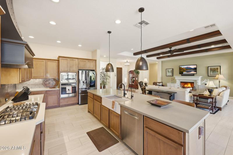 The Amazing Serendipity kitchen