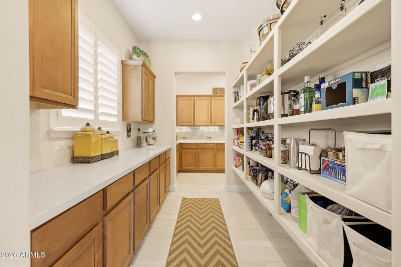 Walk-thru Pantry
