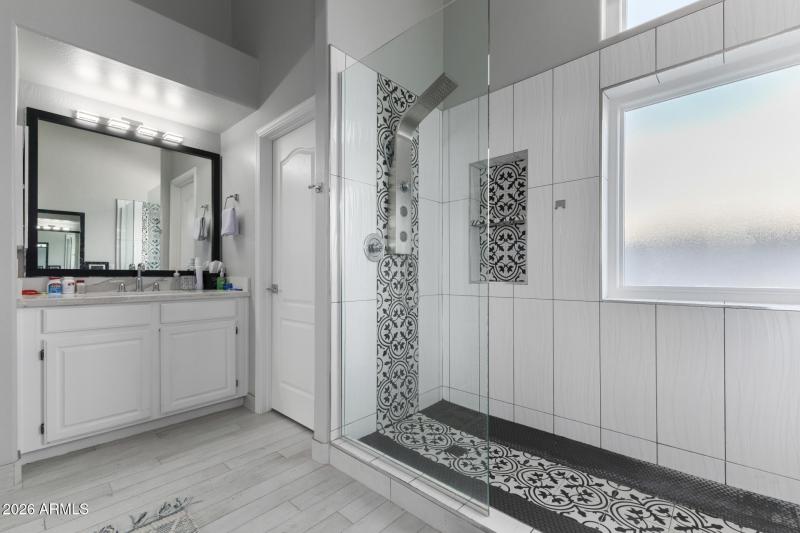 Master bathroom