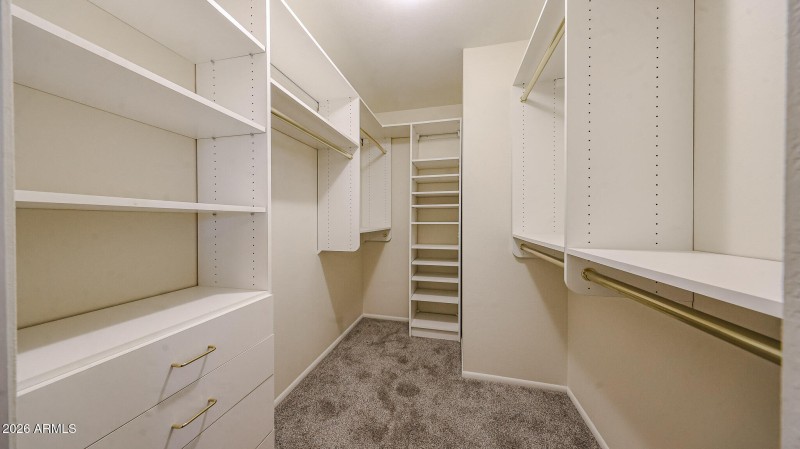 Master Walk-In Closet