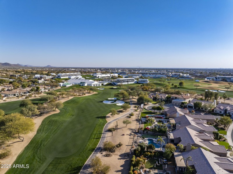 Aerial View of TPC Stadium Golf Course