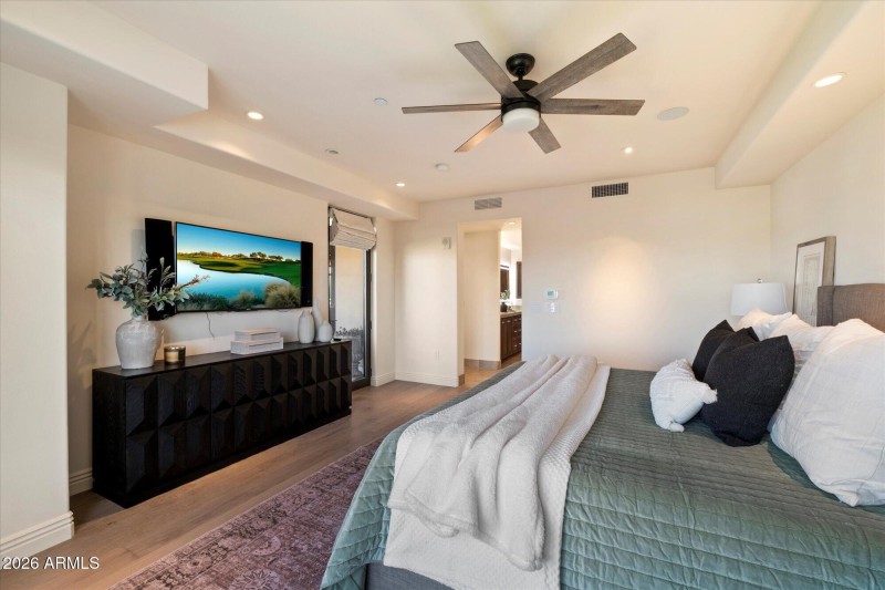 Primary Bedroom with Balcony Access