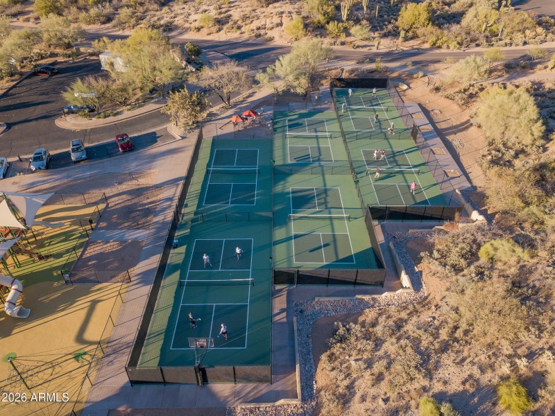 D) PICKLEBALL COURTS