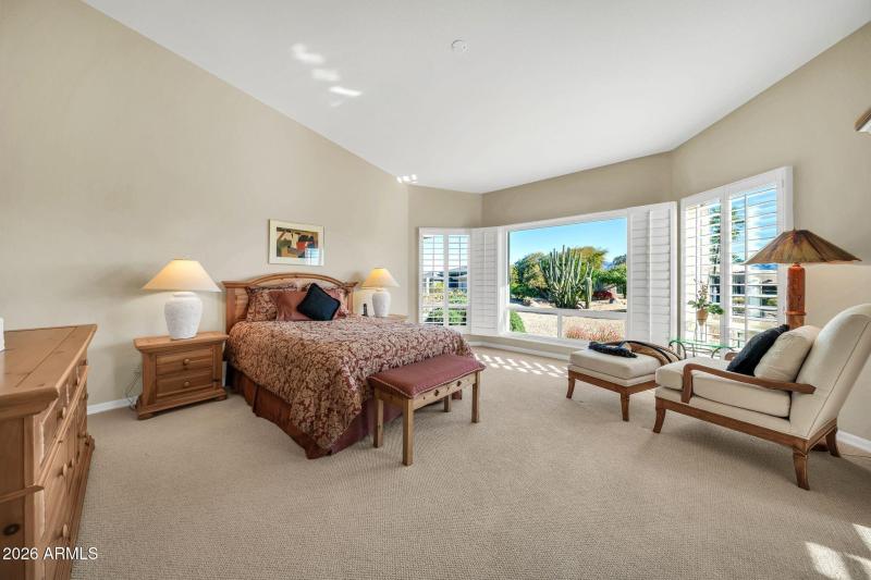 Primary Bedroom w/ mountain views