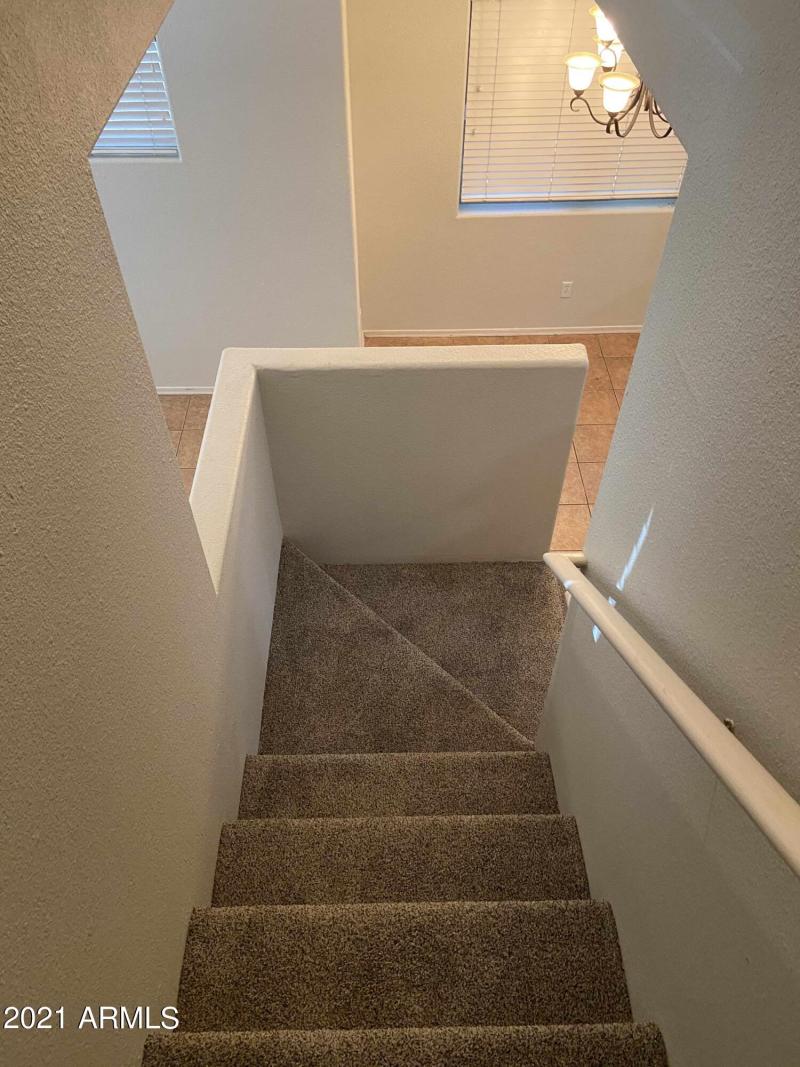 CARPETED STAIRS