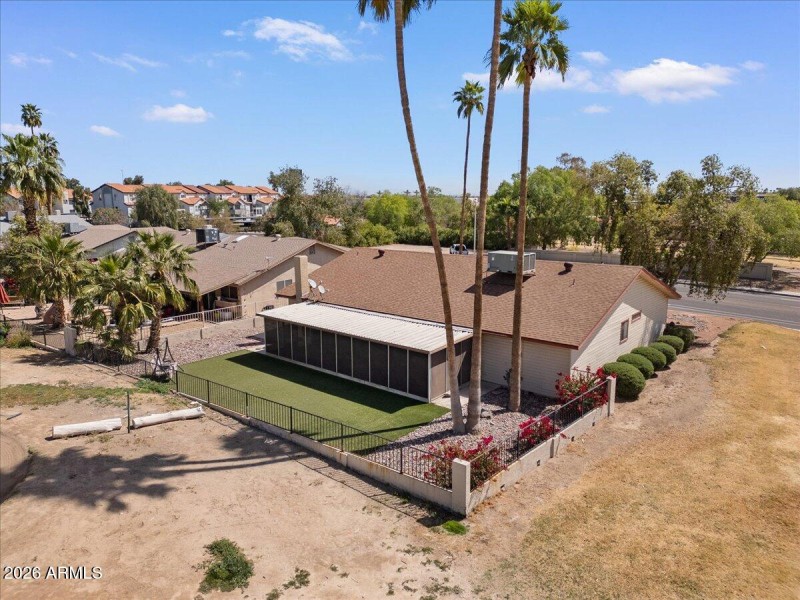 50-Aerial back of home