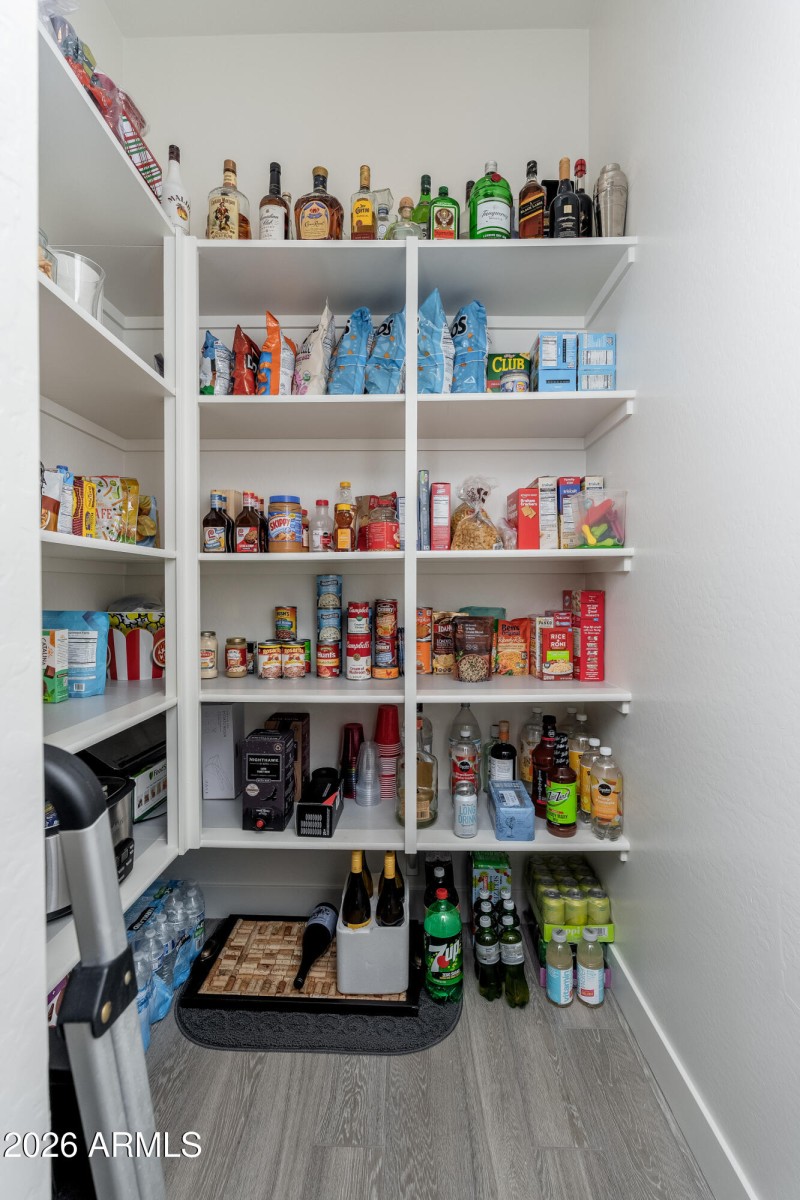 Walk-in Oversized Hidden Pantry