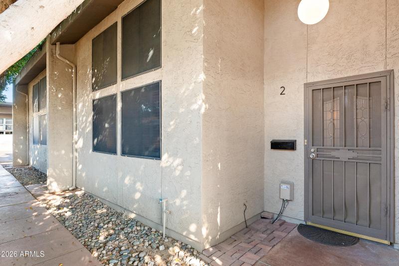 Unit 2 - Front of Unit