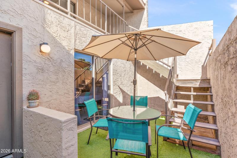 Unit 3 - Downstairs Patio