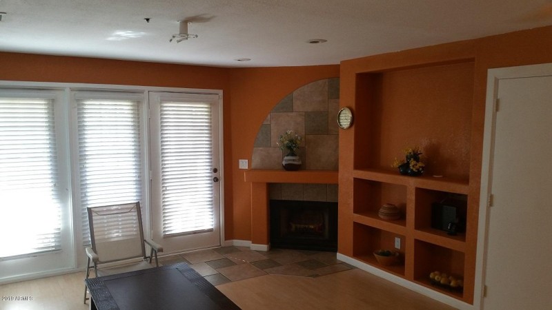 27-Entry and fire place view