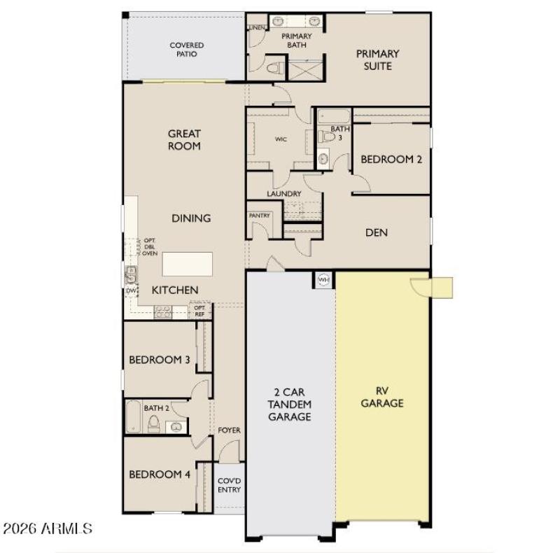 Opal Floorplan with RV