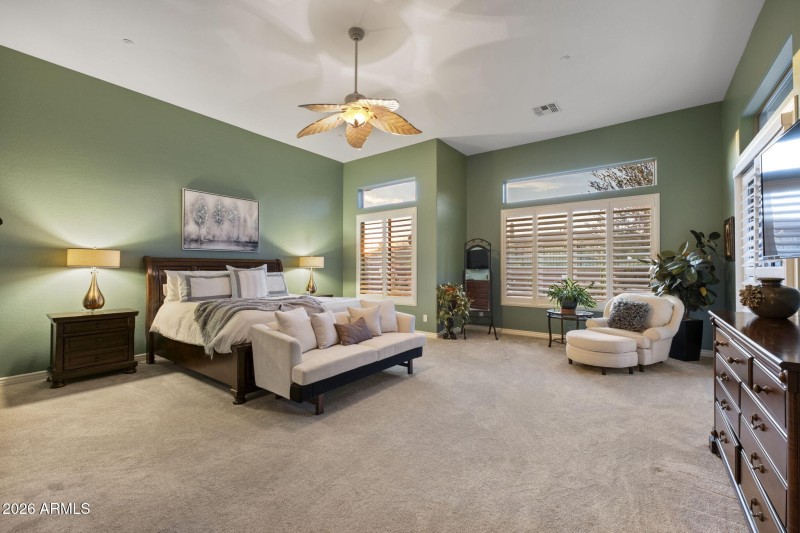 Generously Sized Primary Suite